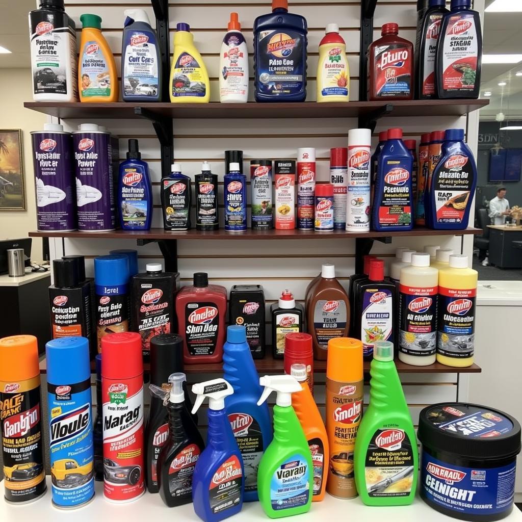 3M Car Care Franchise Products Display