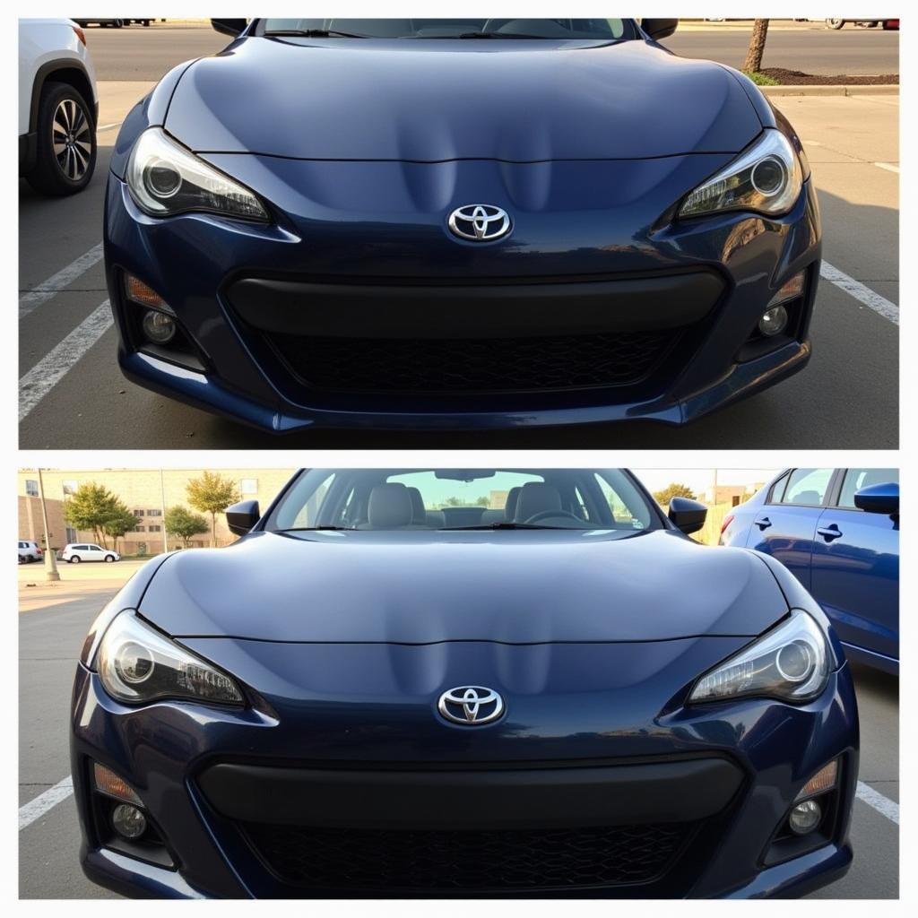 A Sparkling Clean Car After Detailing