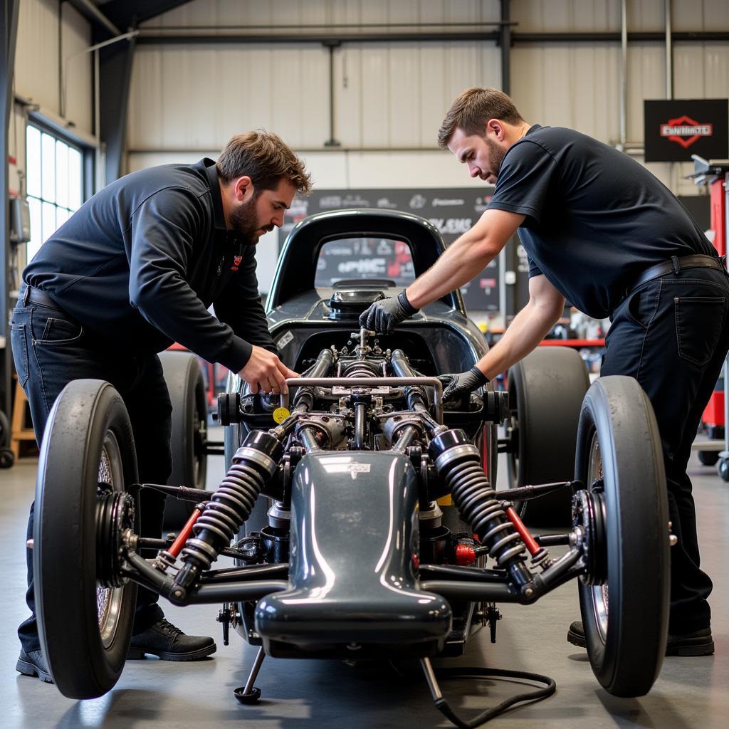 Adjusting Drag Car Alignment