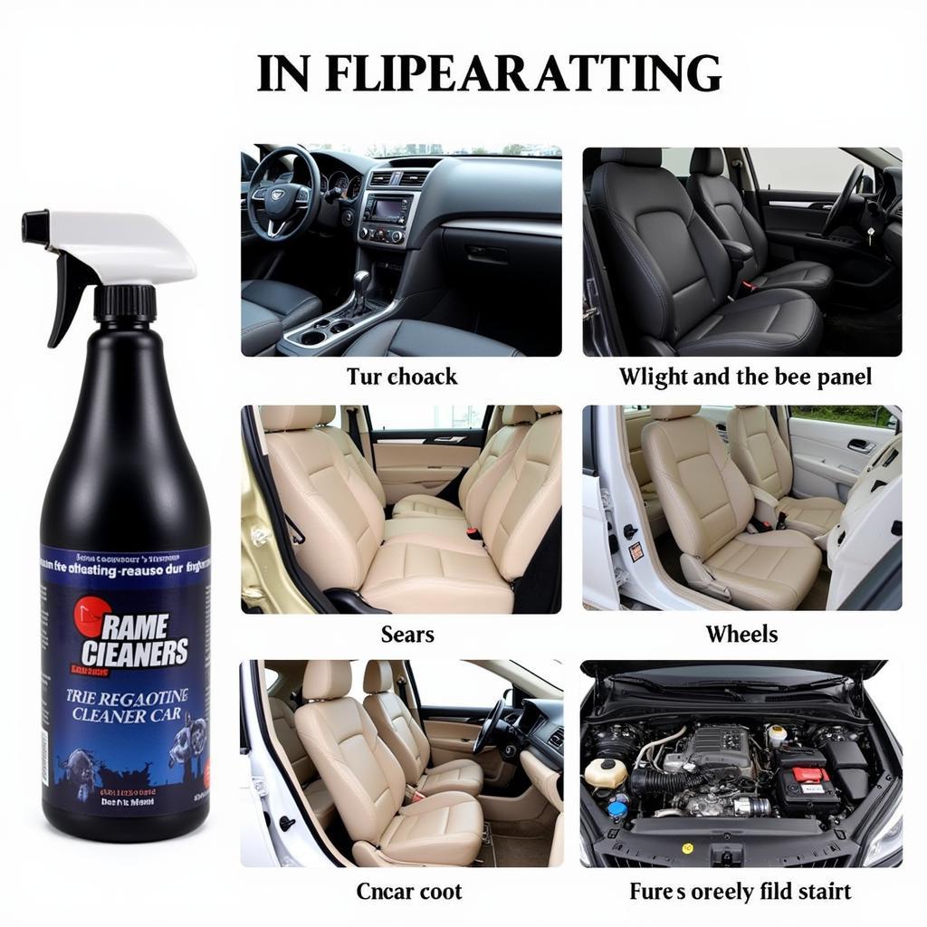 Various Uses of All-Purpose Cleaner in Car Detailing