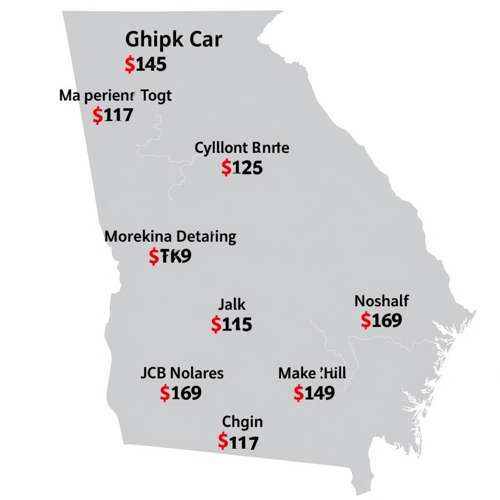 Car Detailing Costs in Georgia