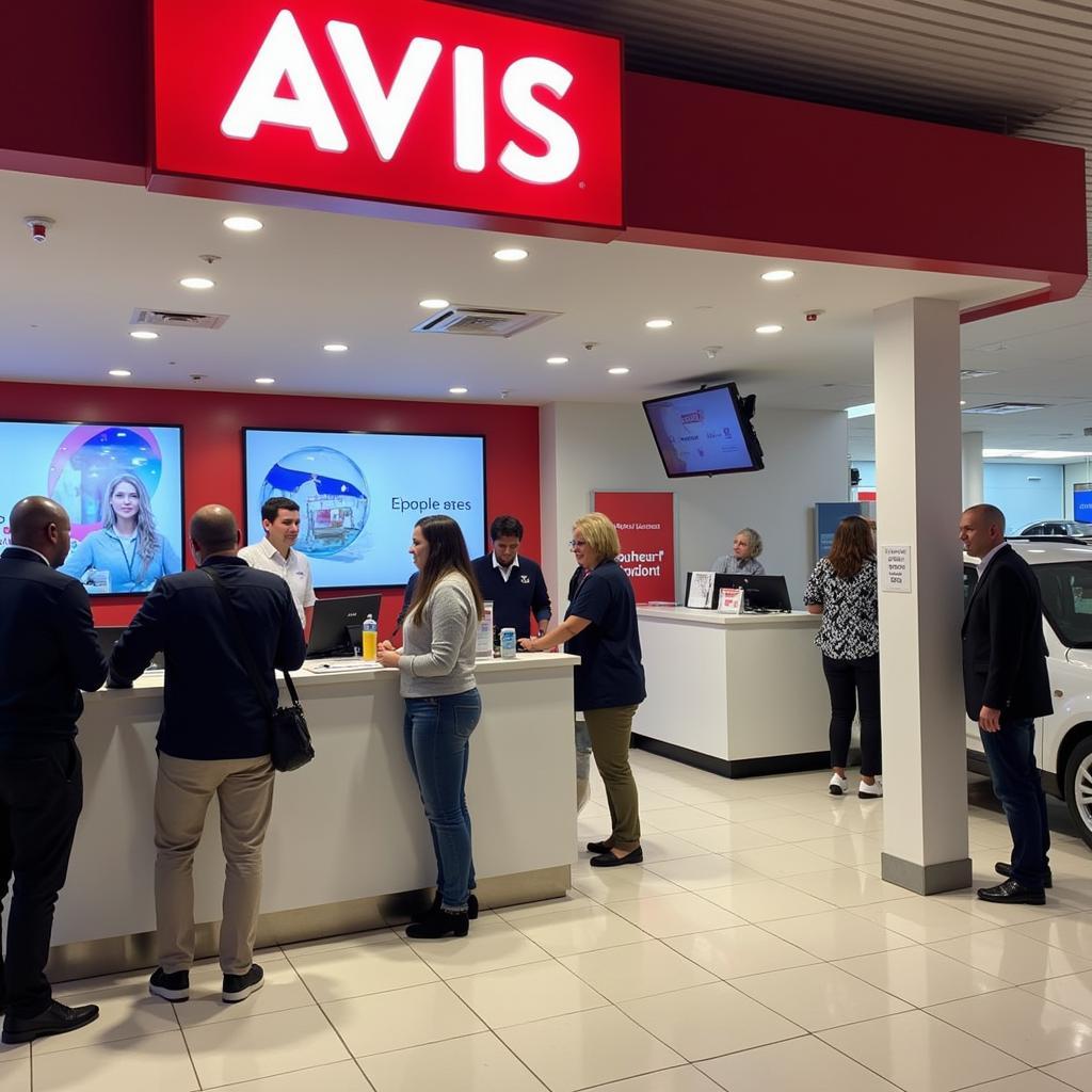 Avis Car Rental Bloemfontein Airport Location