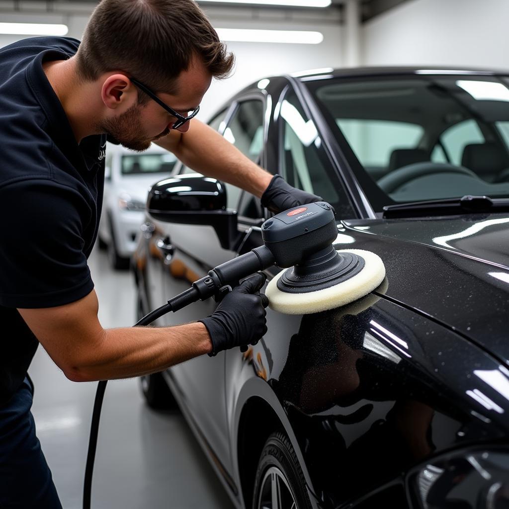 Best Black Car Detailing Process