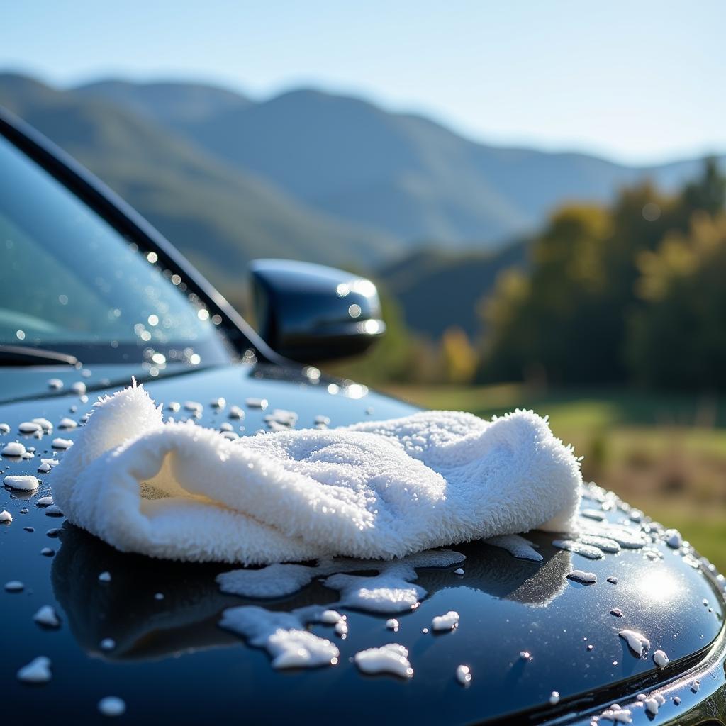 Exterior car wash detailing in Asheville NC