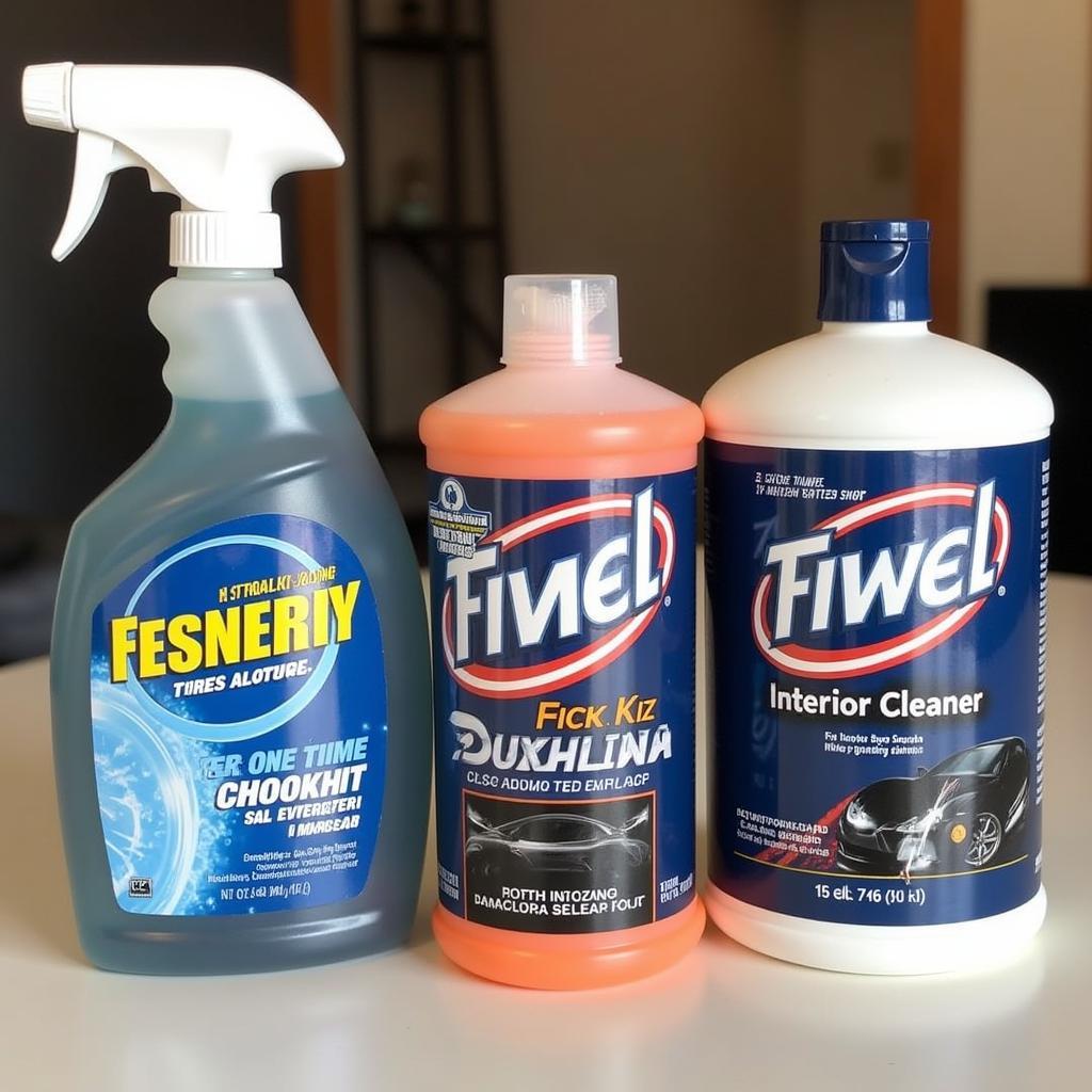 Essential Car Detailing Products