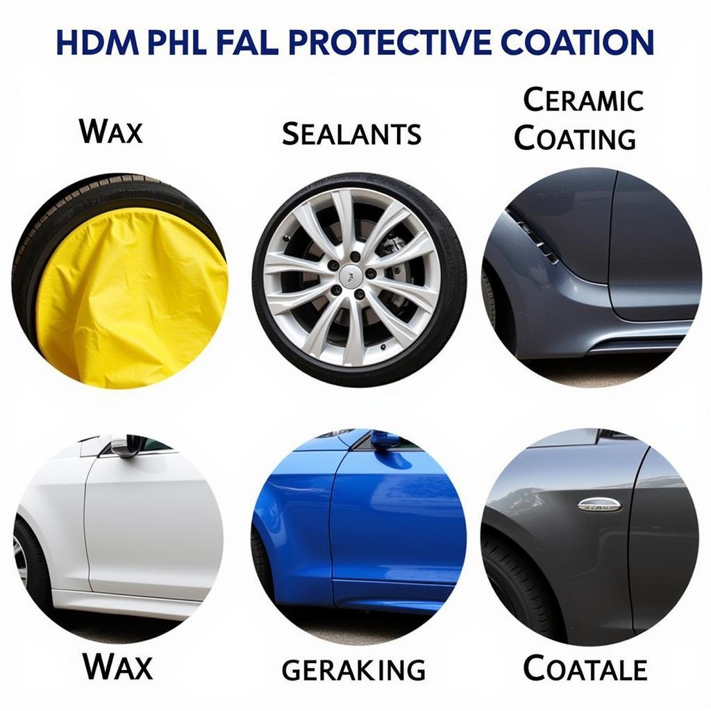 Best car detailing products UK applying protective coatings