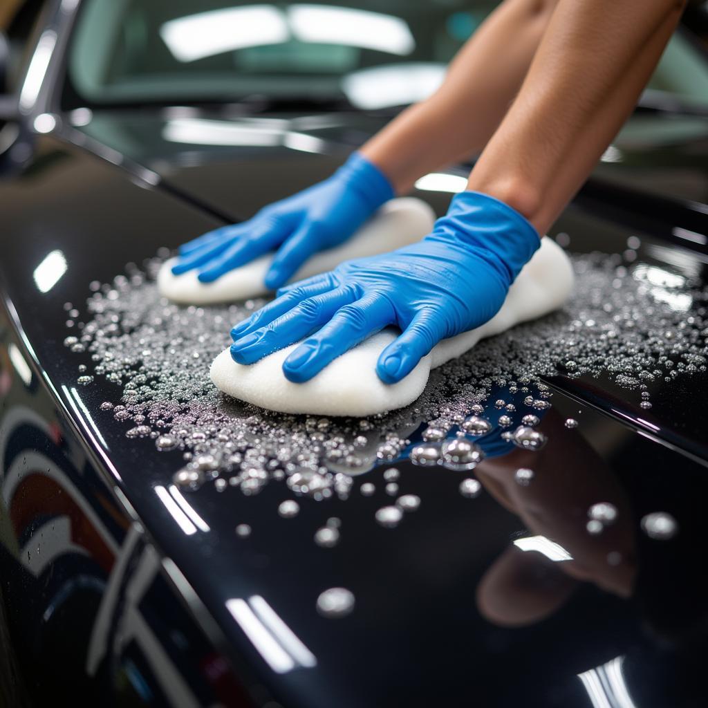 Exterior Car Wash at a Top Detailing Shop in San Fernando Valley