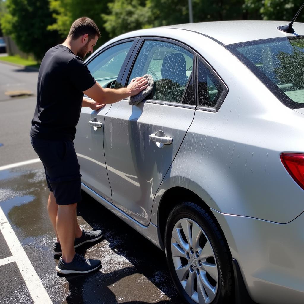 Exterior Car Wash in Stamford, CT