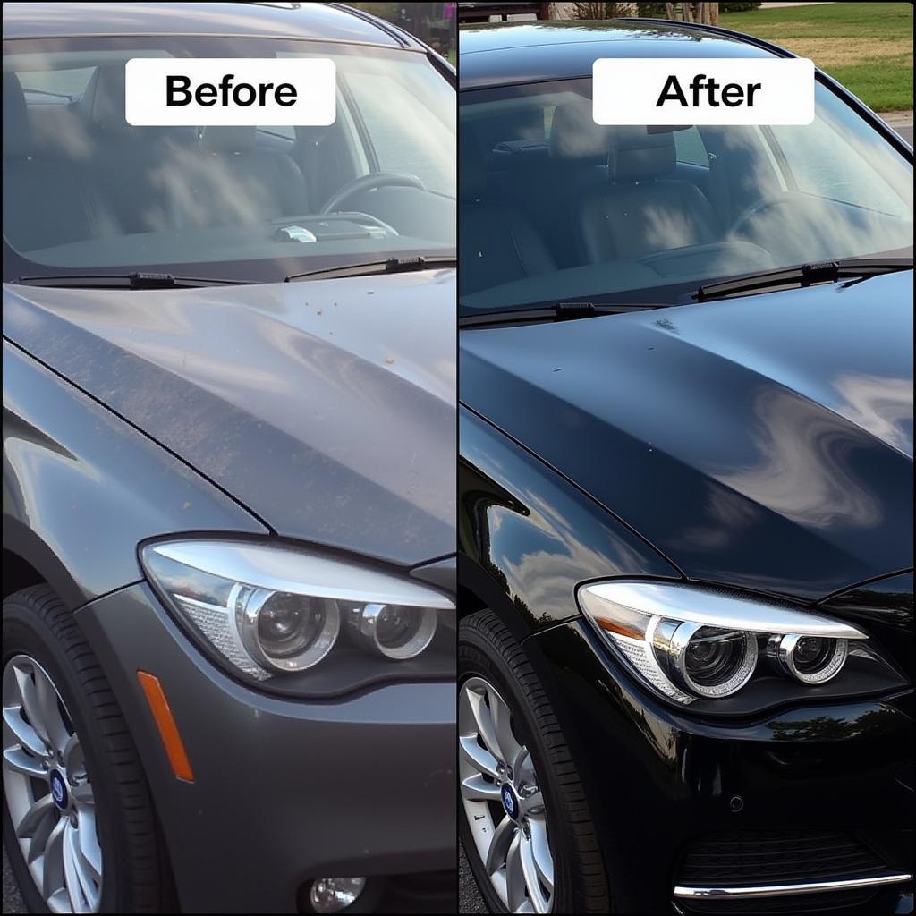 Car Detailing Tucson Before and After