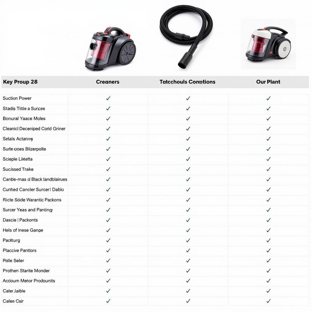 Best Car Detailing Vacuums Comparison Table