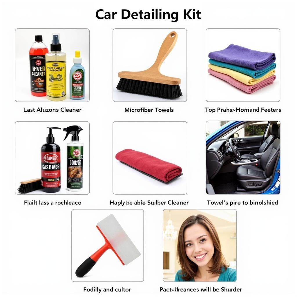 Essential Components of a Car Detailing Kit