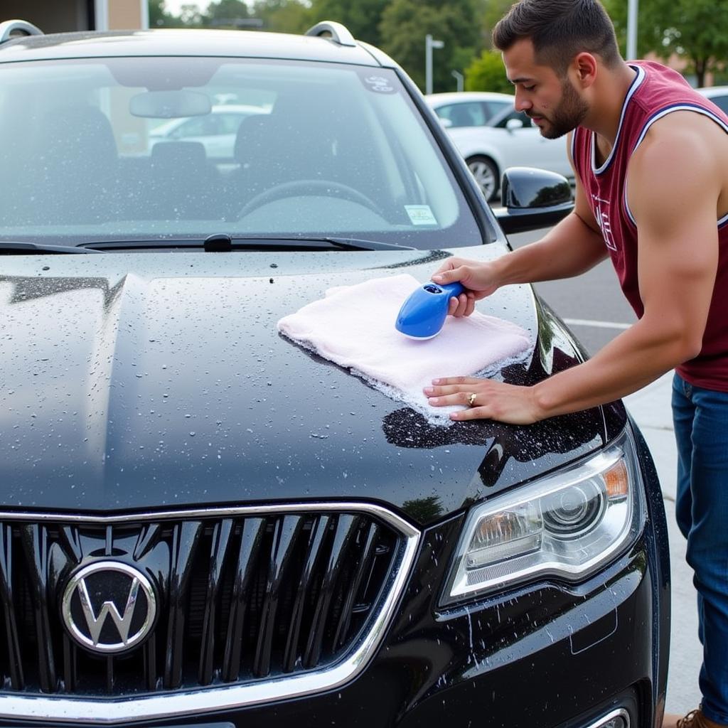 Exterior car wash in Bluffton SC