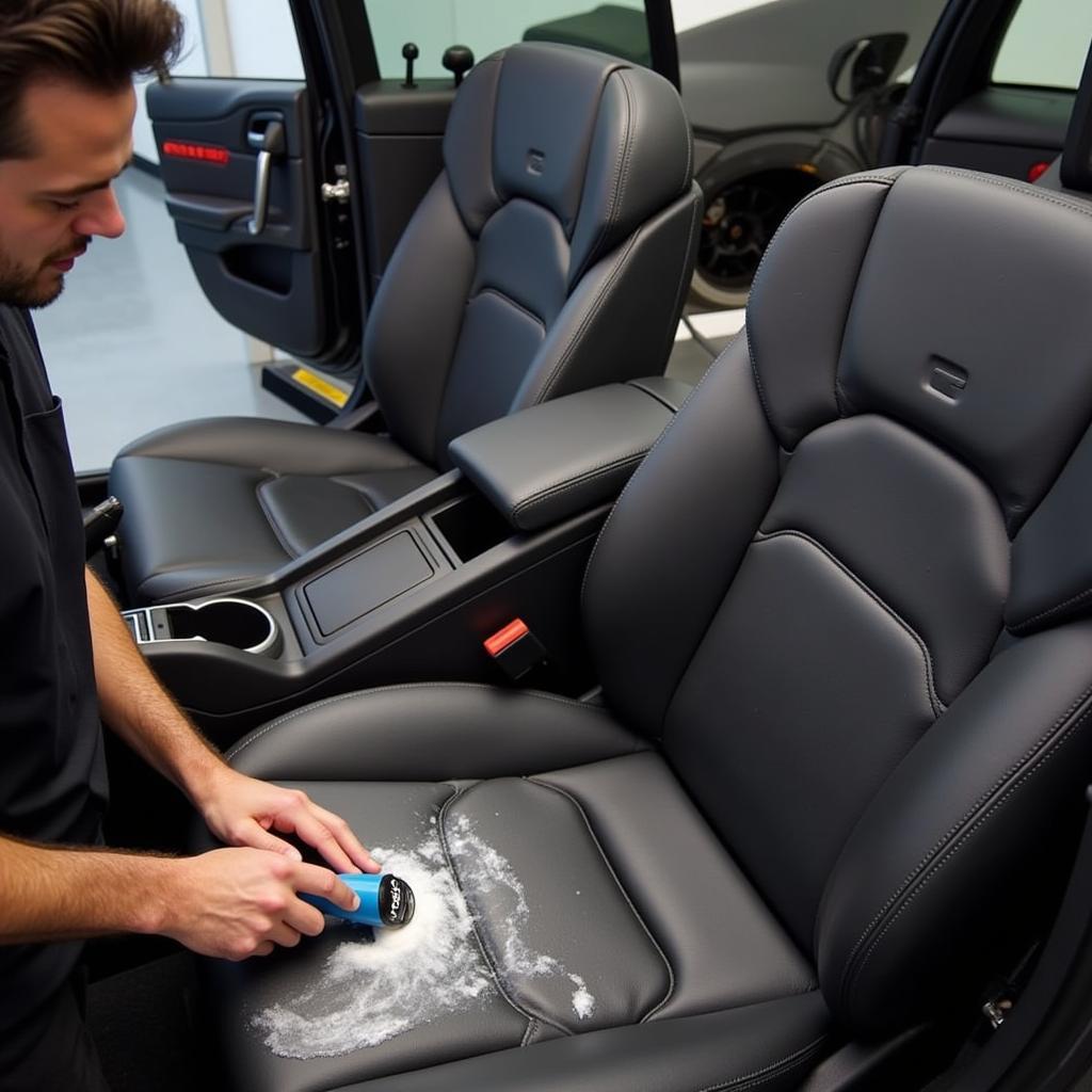 Interior Detailing at BMW of Salem