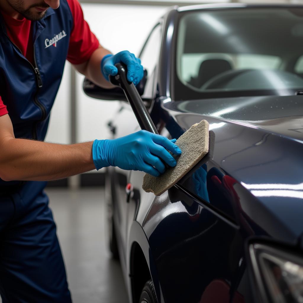 Applying Ceramic Coating in Brisbane