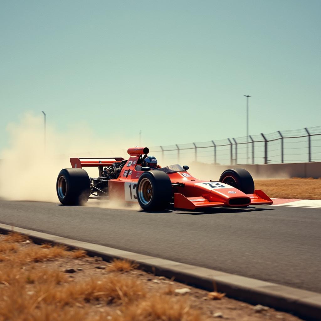 McLaren Can-Am Car on Track