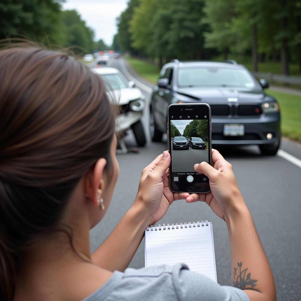 Documenting Accident Scene After Memory Loss