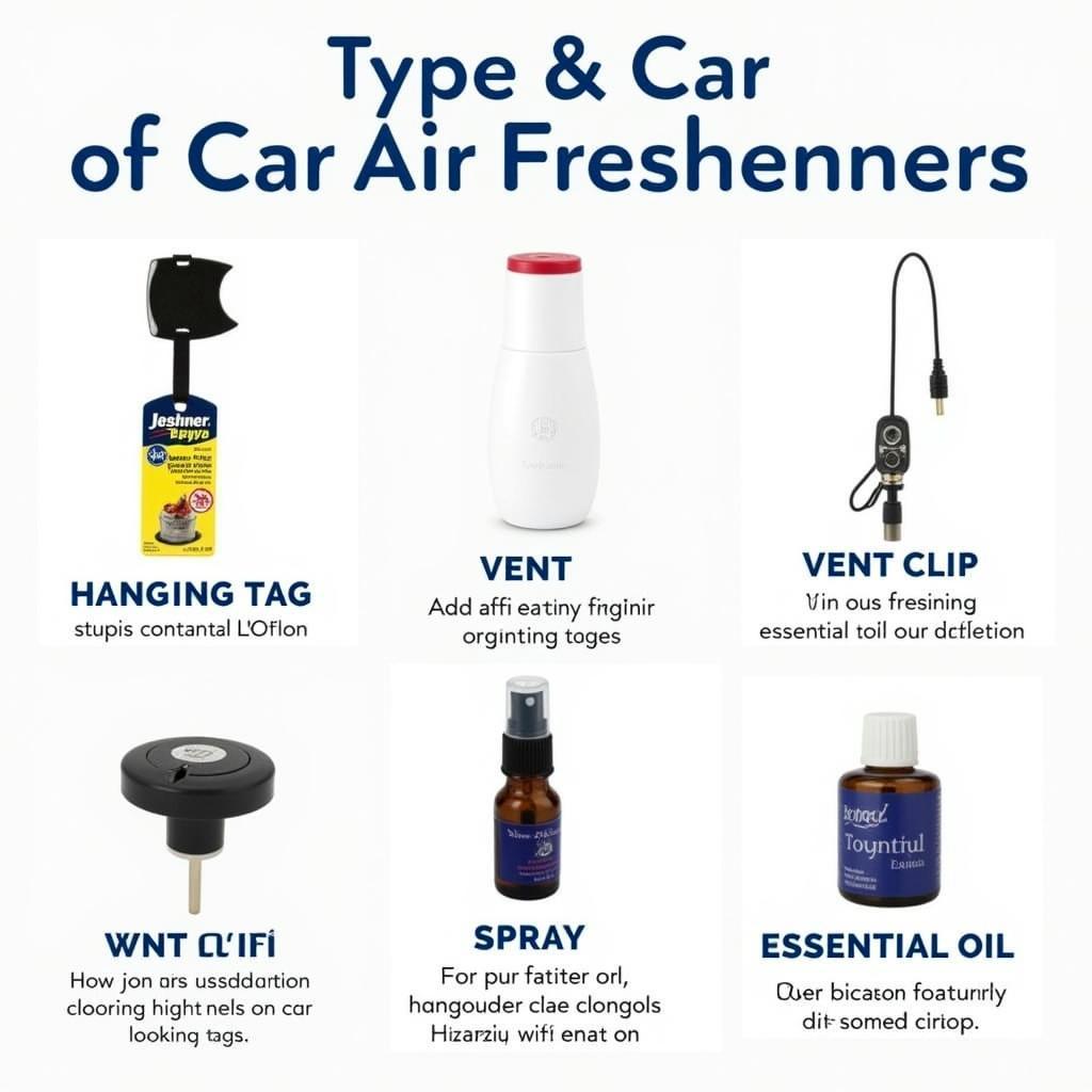 Different Types of Car Air Fresheners