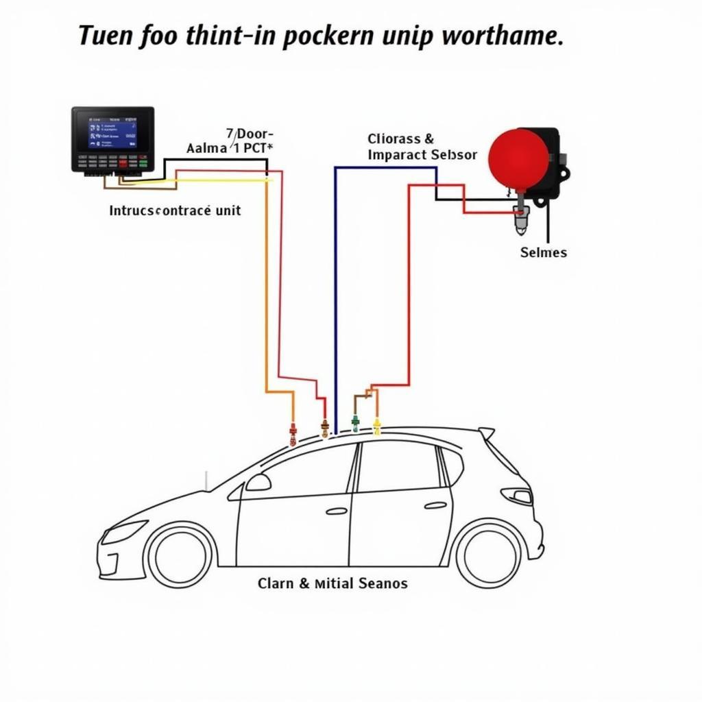 Car Alarm Basic Wiring Diagram