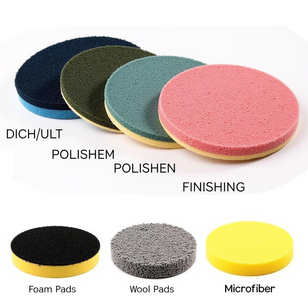 Different Types of Car Buffing Pads