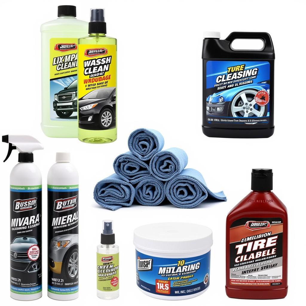 Essential Car Cleaning and Detailing Supplies