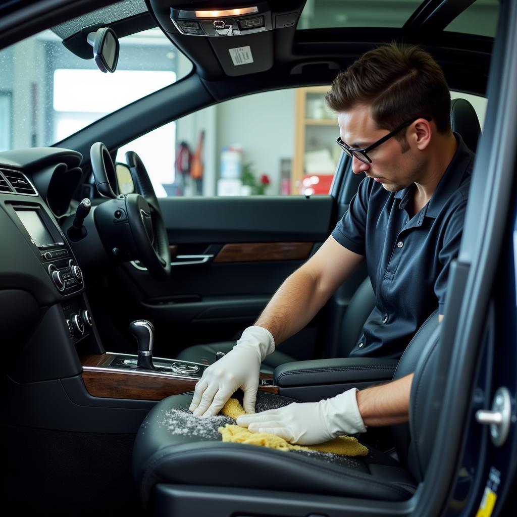 Professional Car Detailing Interior Cleaning