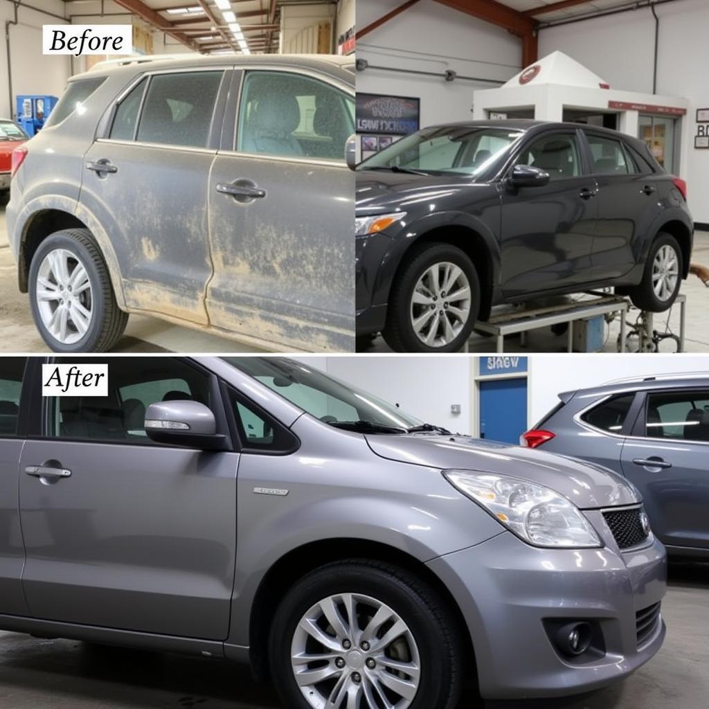 Car Detailing Before & After