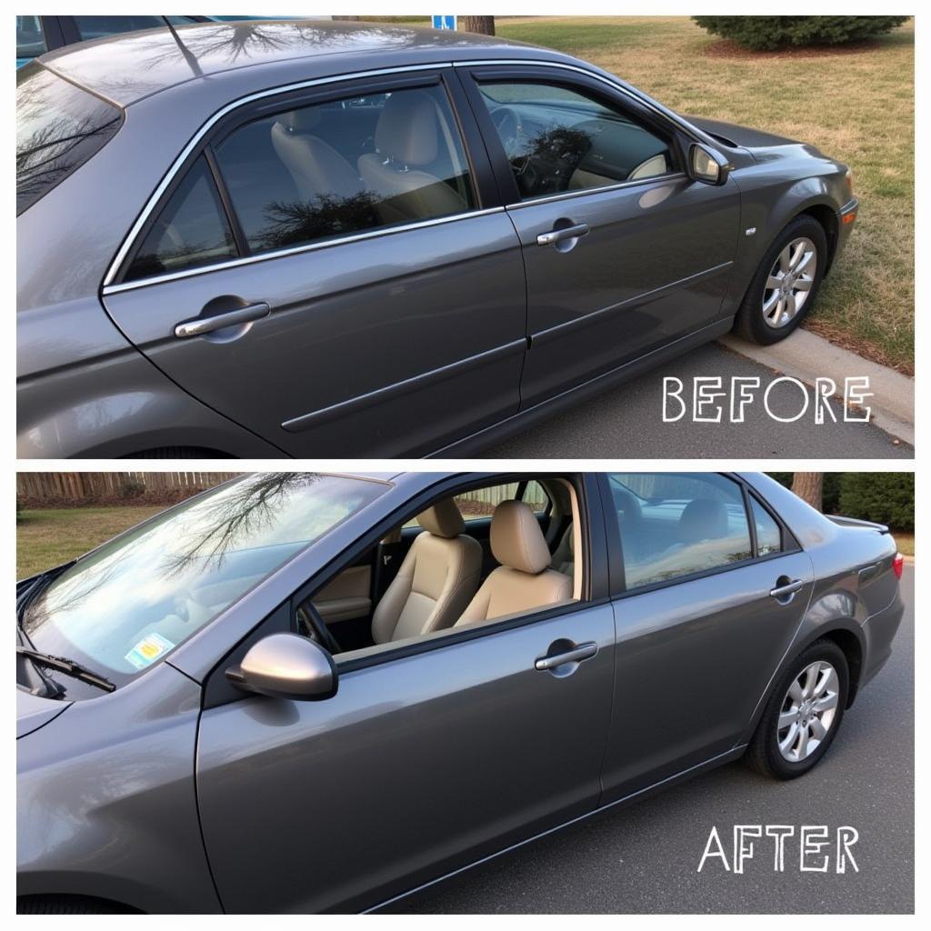 Car Detailing Before & After