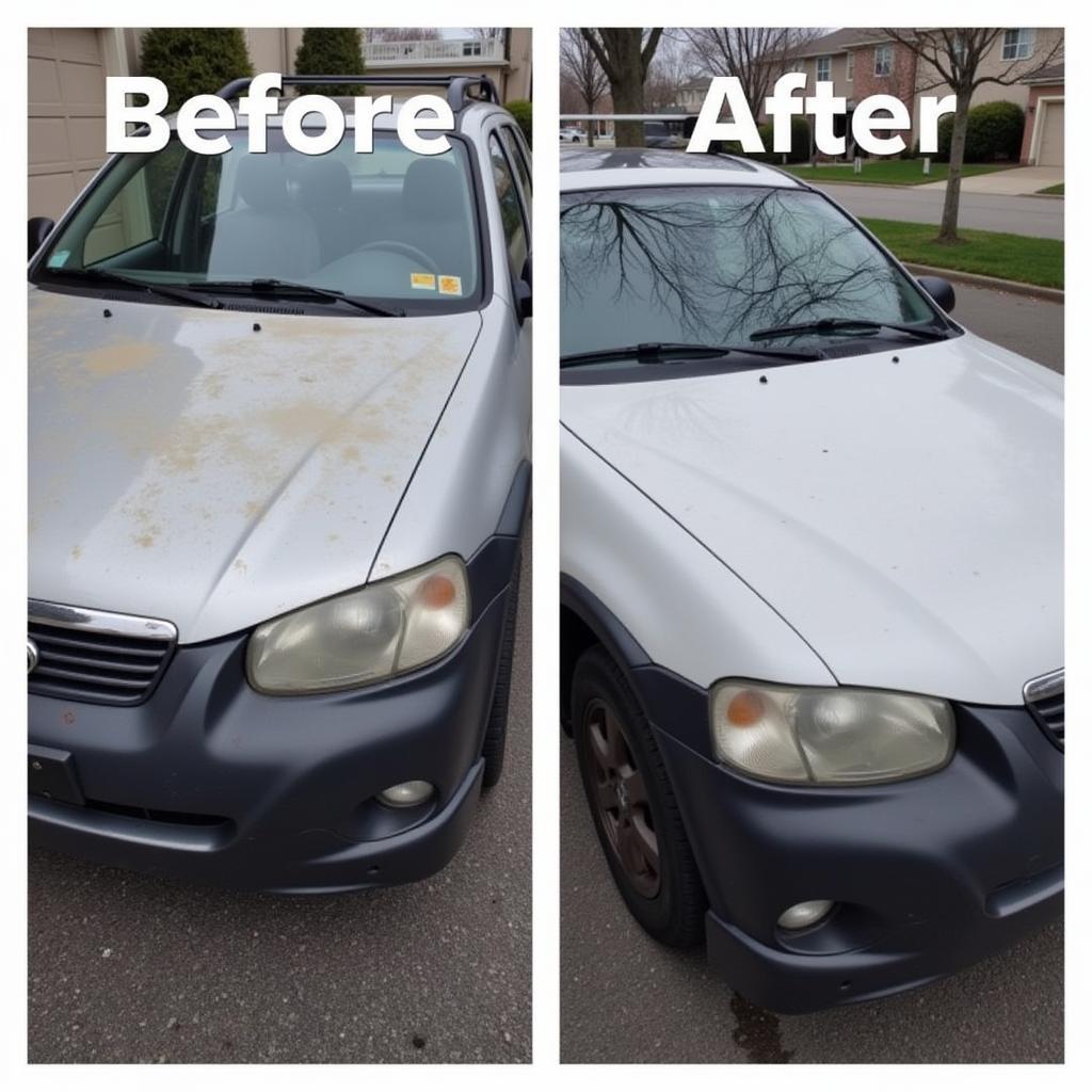 Car Detailing Before and After