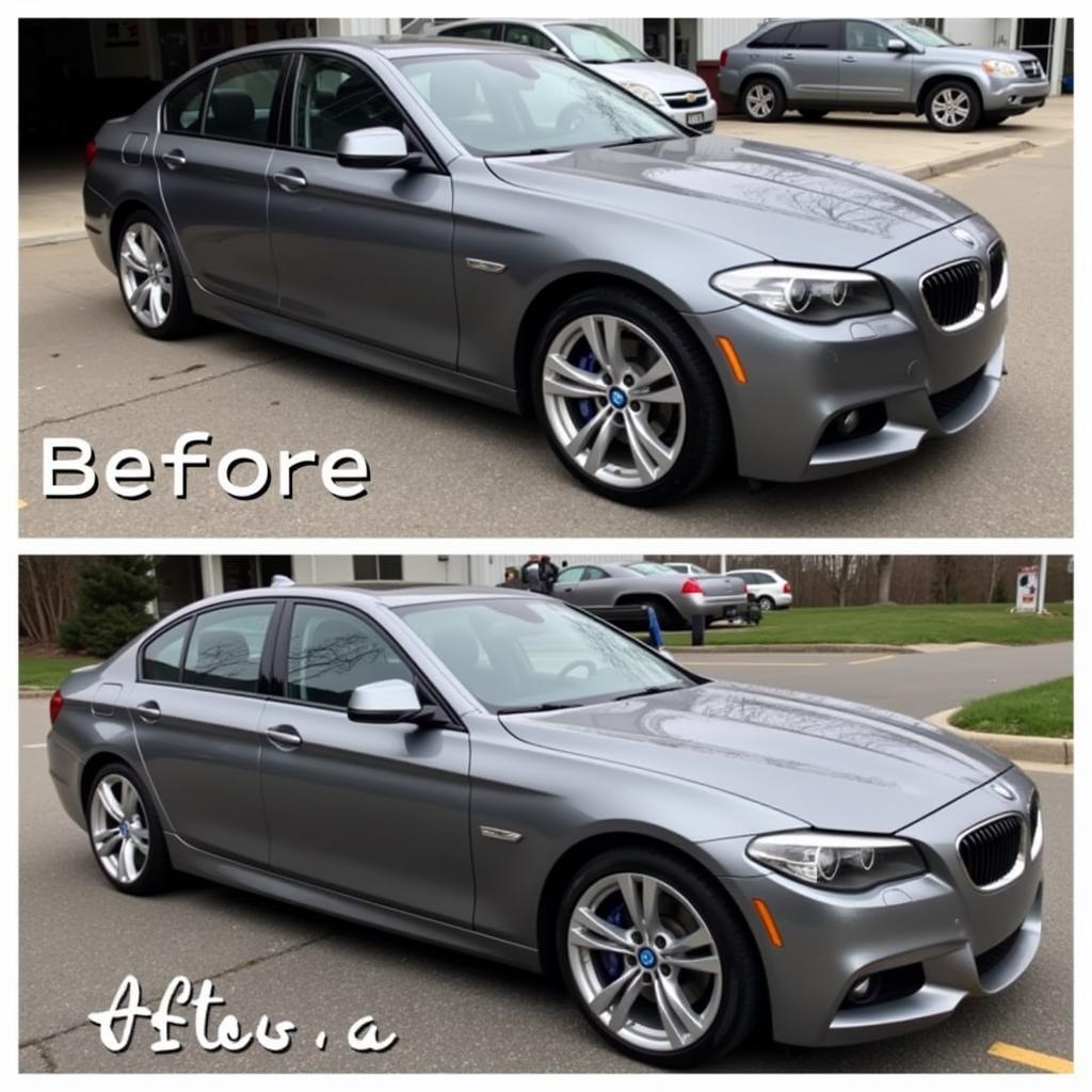 Car Detailing Before and After