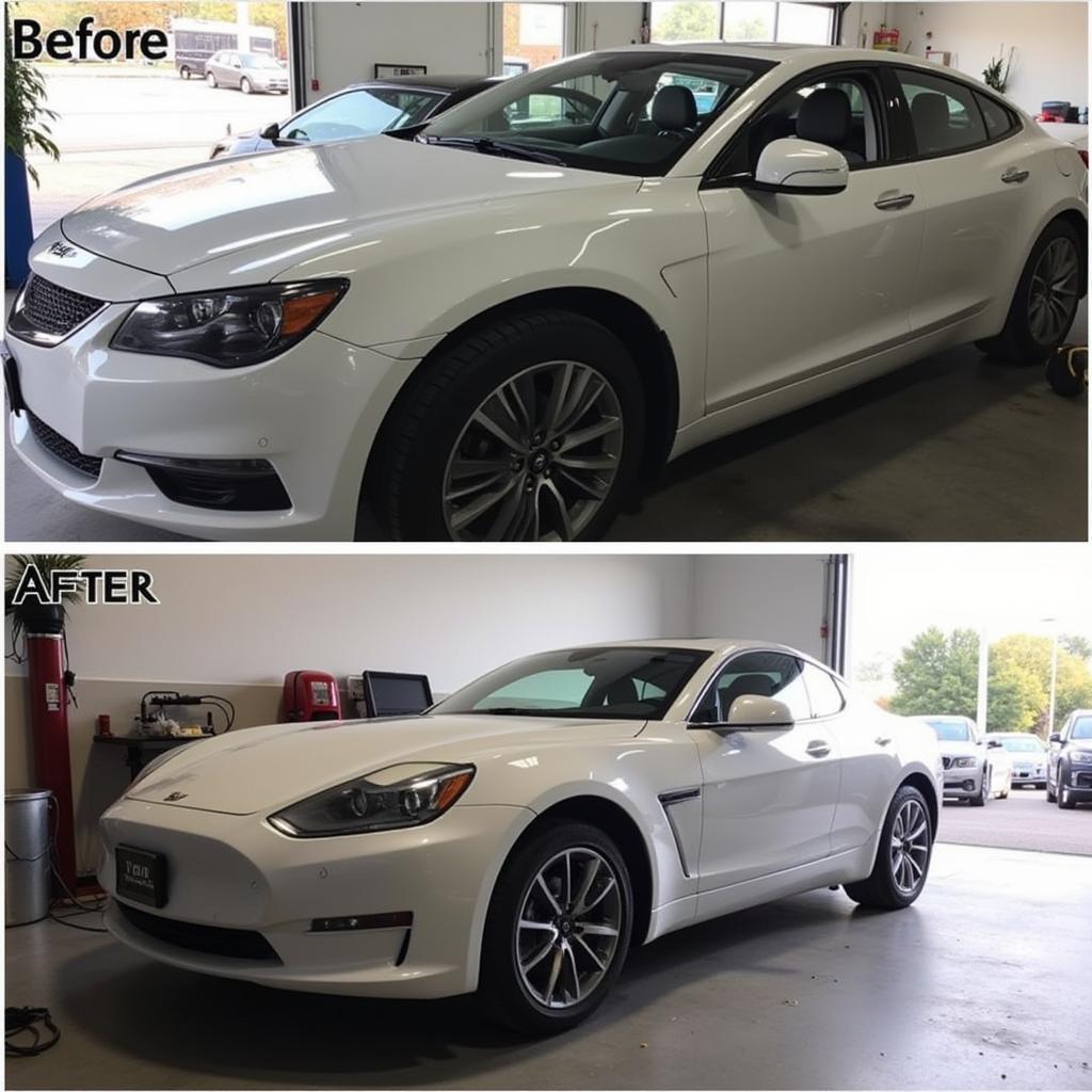 Car Detailing Before and After