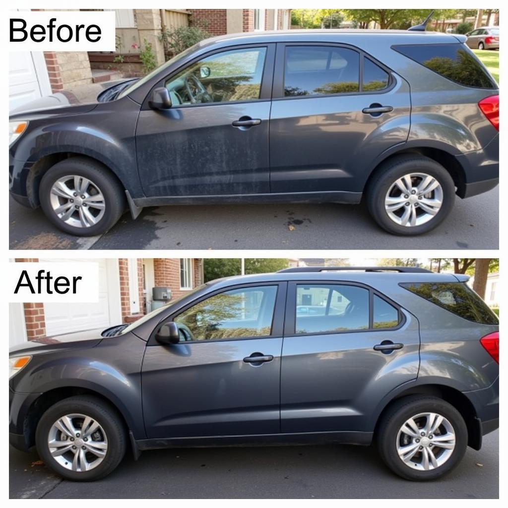 Car Detailing Before and After: A Dramatic Transformation