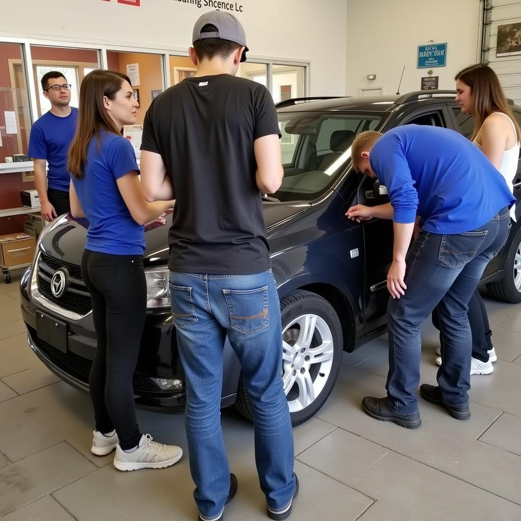 Car Detailing Class in Session