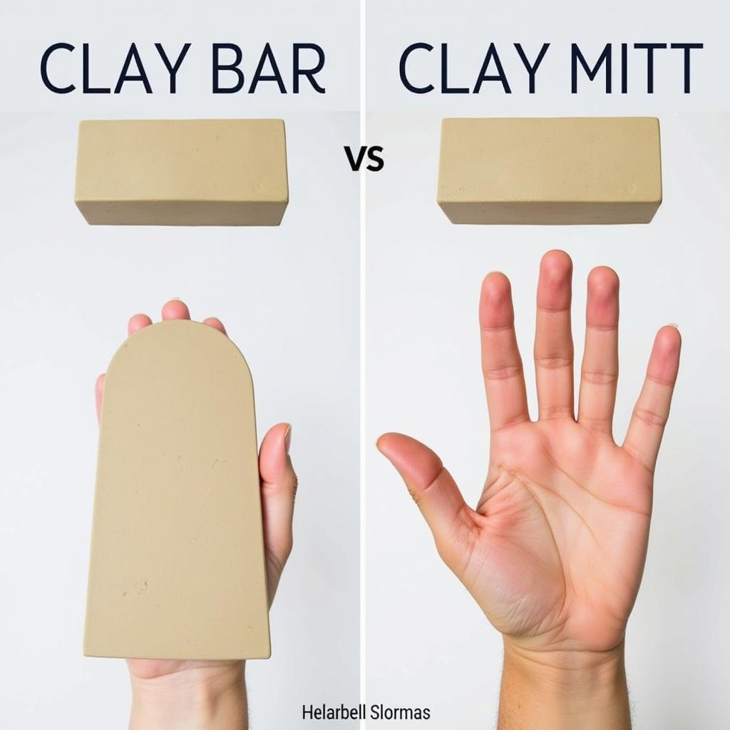 Different Types of Car Detailing Clay: Clay Bar vs. Clay Mitt