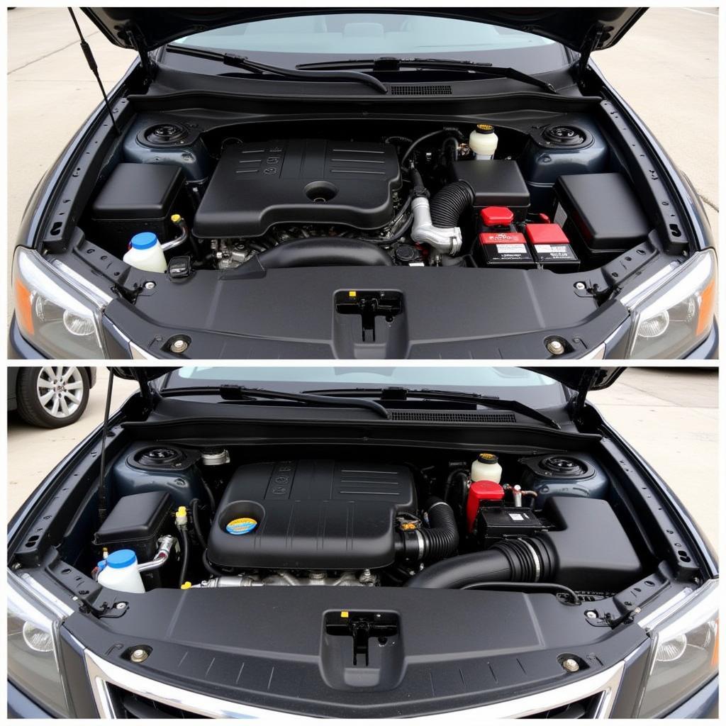 Car Detailing Engine Bay Cleaning