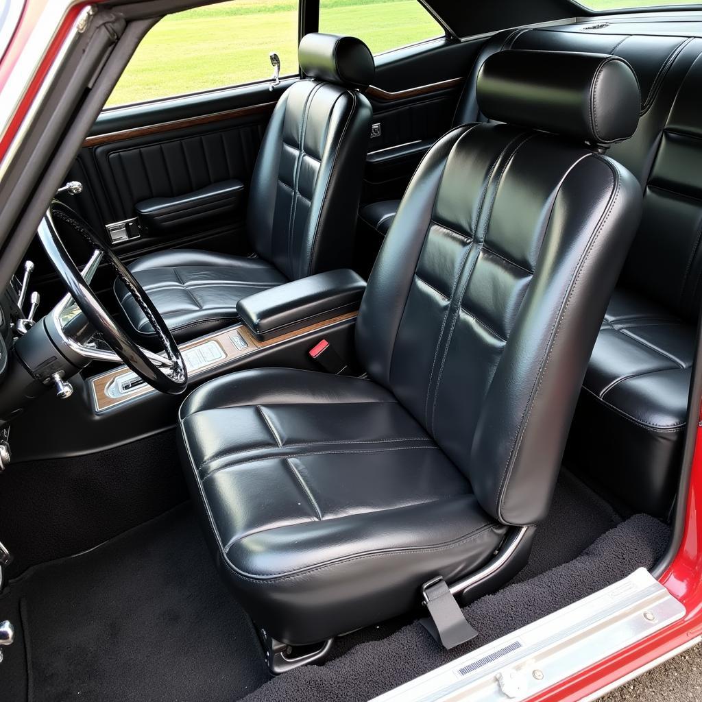 Professional car detailing interior in Spring Valley