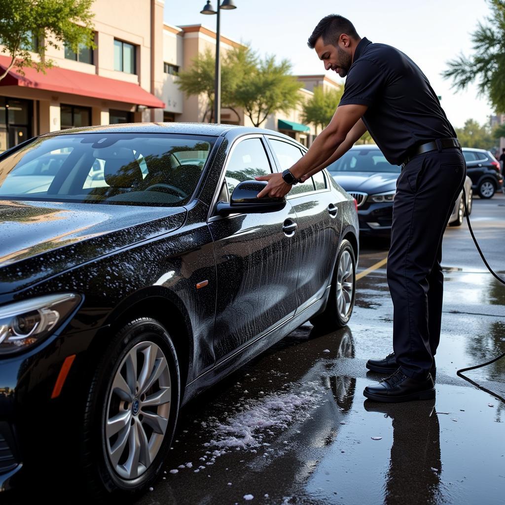 Exterior Car Wash at Jacksonville FL Town Center