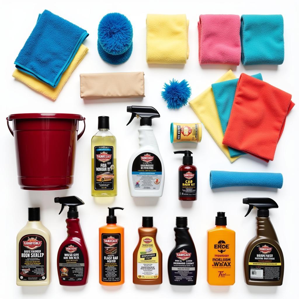 Essential car detailing kit for DIY enthusiasts