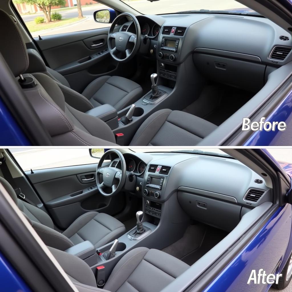 Professional Car Interior Cleaning in Marin