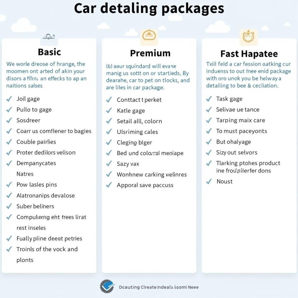 Car Detailing Packages