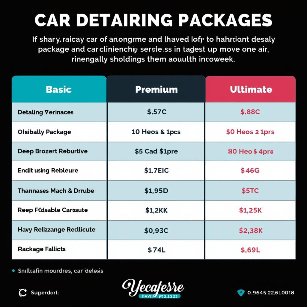 Car Detailing Packages