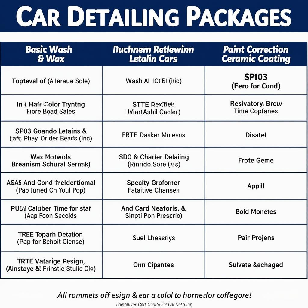 Car Detailing Packages in Montgomery TX