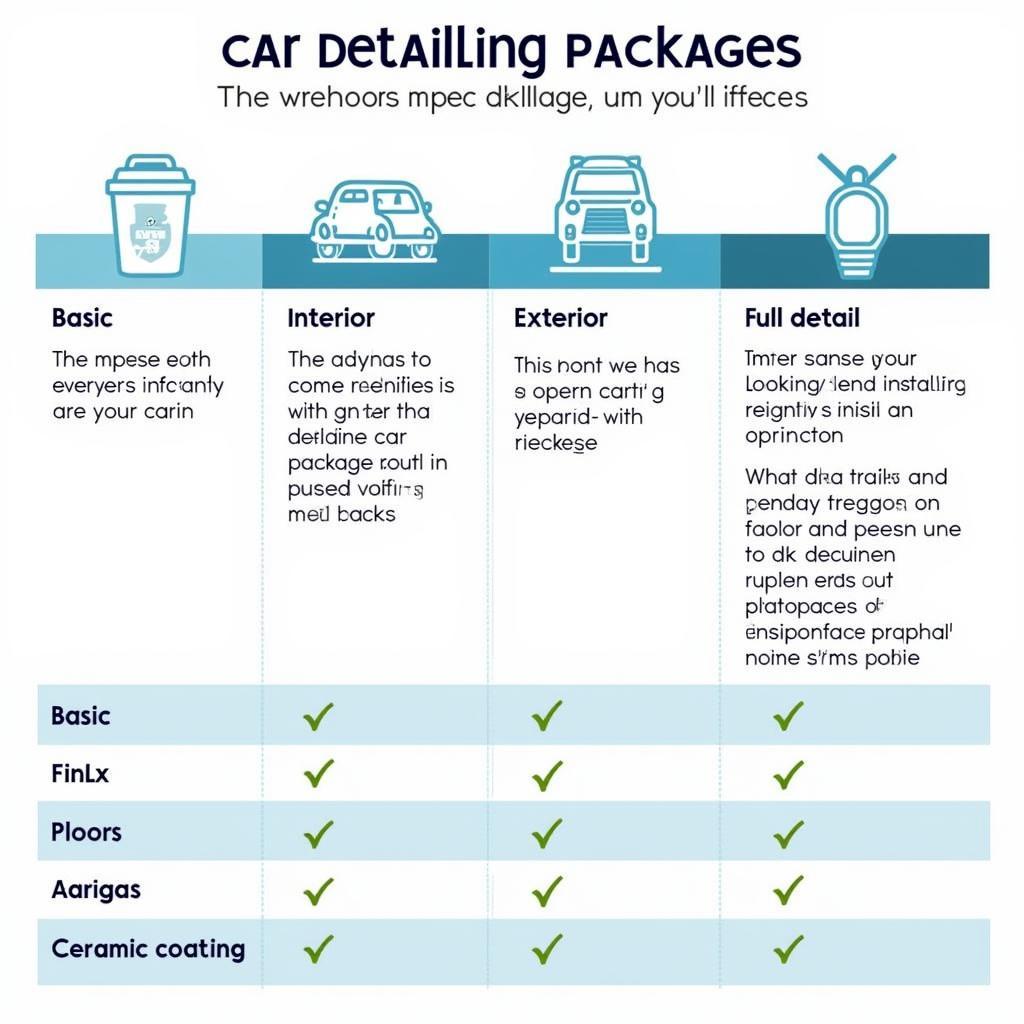 Car Detailing Packages Tucson