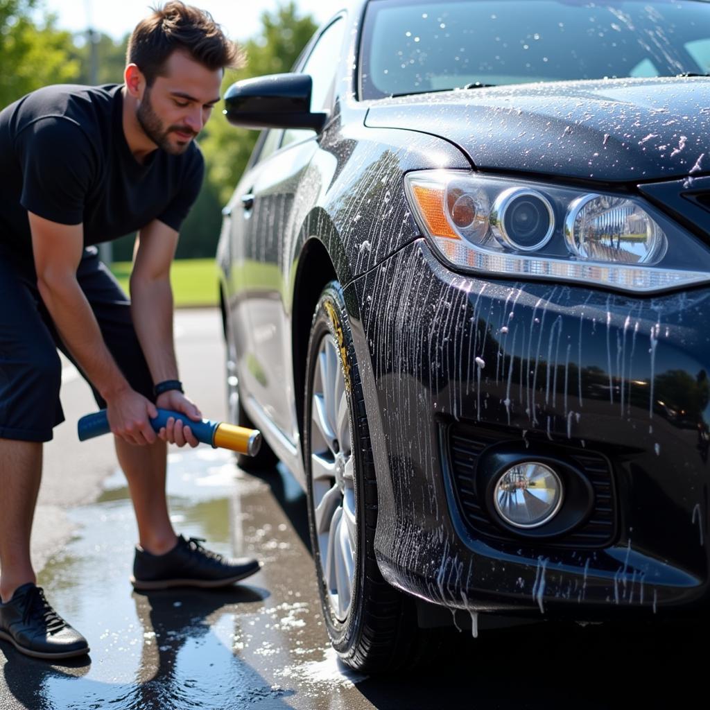 Exterior Car Wash in Pasadena MD