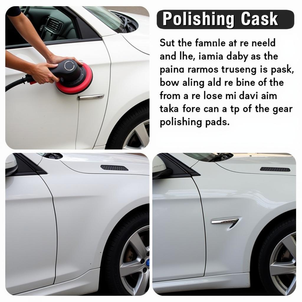 Car Detailing Polishing Process