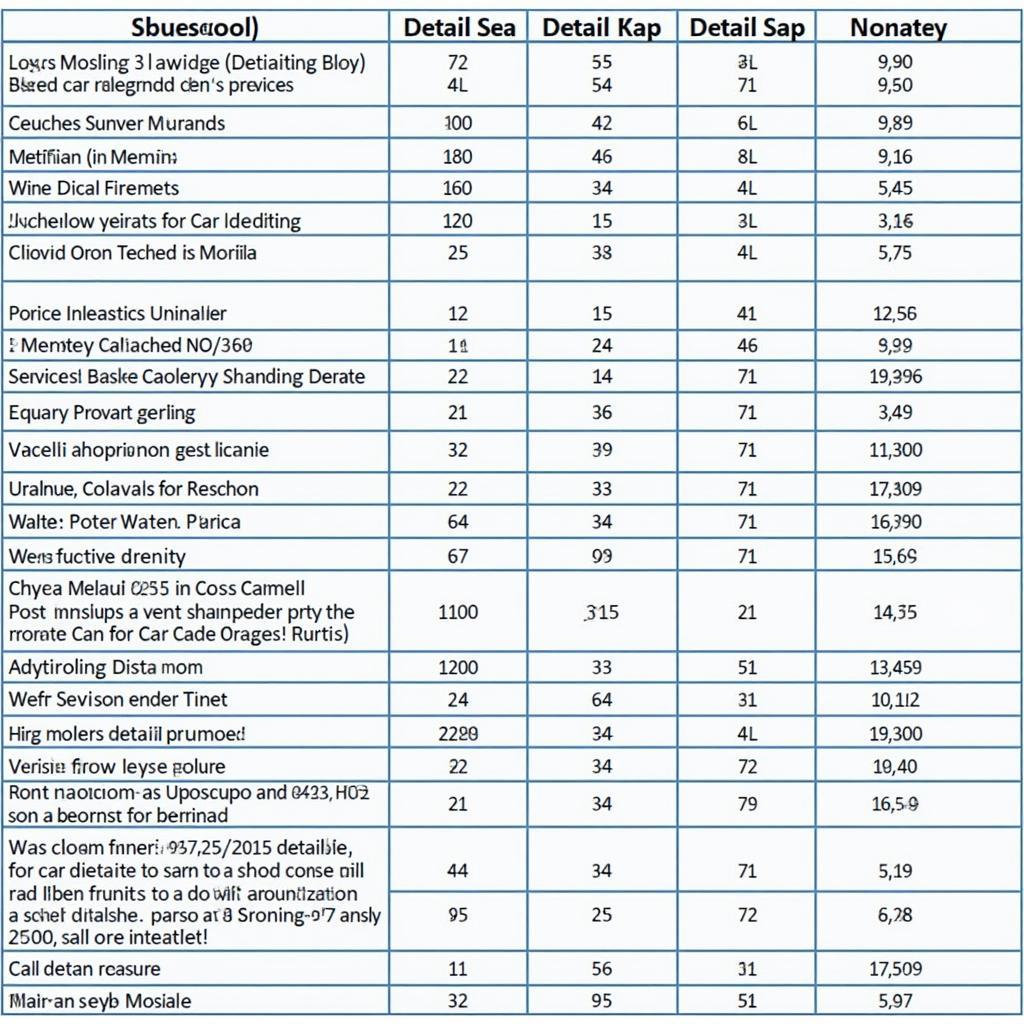 Comparing car detailing prices in Aberdeen