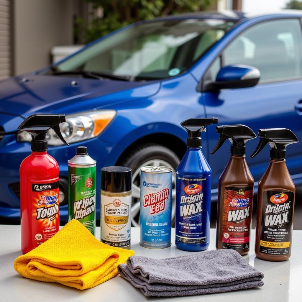 Essential Car Detailing Products for a Showroom Shine