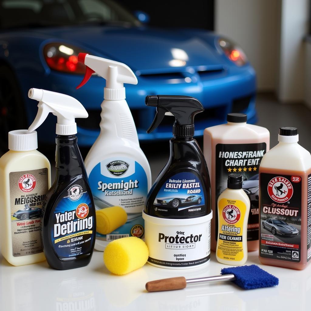 Car Detailing Products for Interior and Exterior