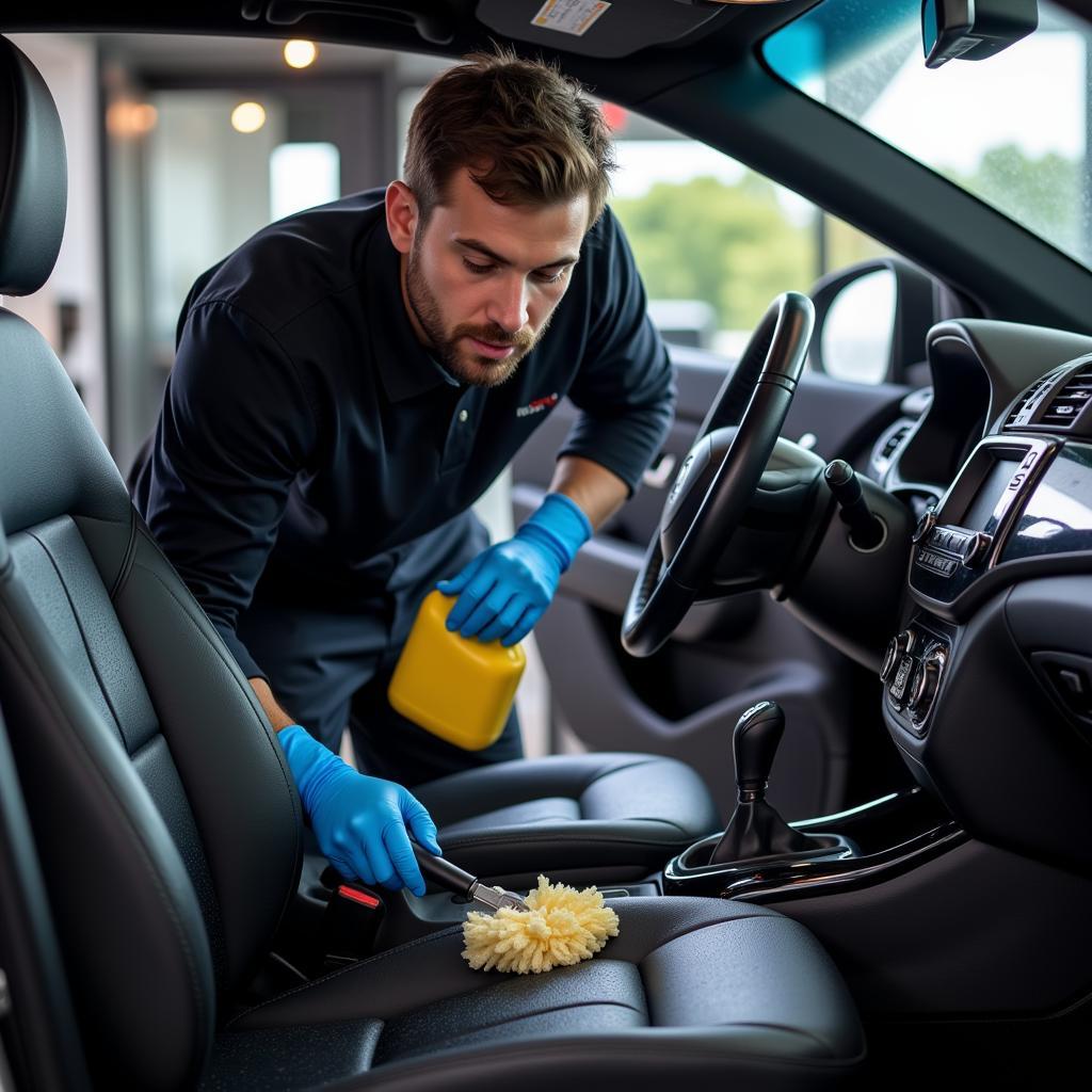 Car Detailing Professional Cleaning Interior