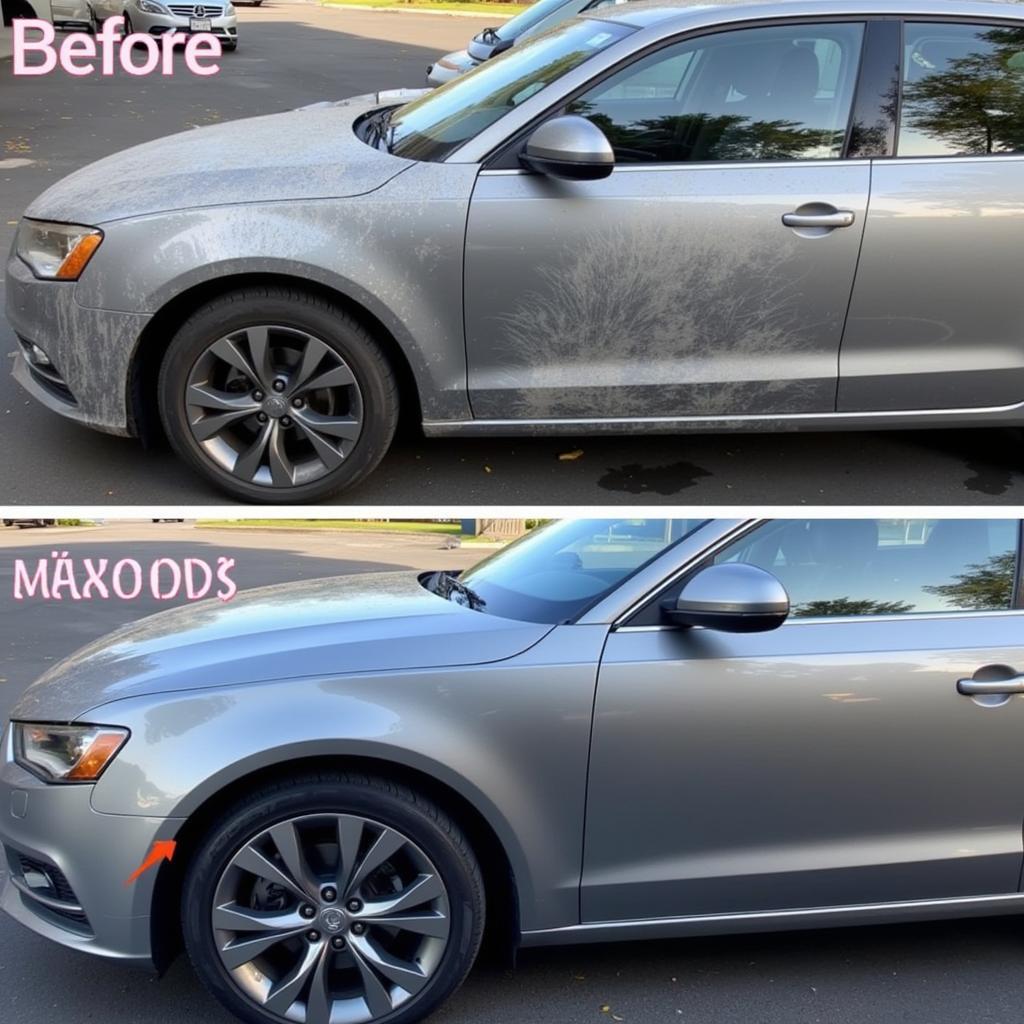 Car Detailing Purga Before & After Transformation