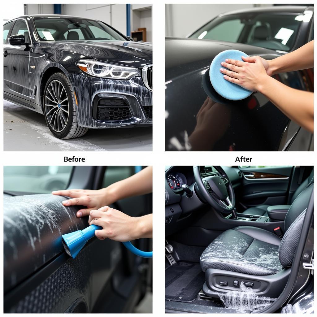 Different car detailing services